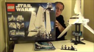 Lego Star Wars Imperial Shuttle UCS set 10212 review [upl. by Soigroeg771]