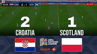 Croatia vs Scotland  2  1  Goals amp Highlights [upl. by Phox910]