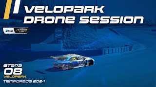 STOCK CAR 2024  VELOPARK DRONE SESSION ETAPA 08 [upl. by Attoynek]