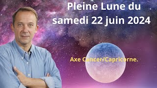 Pleine lune du samedi 22 juin 2024 [upl. by Ozneral]