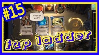 Hearthstone F2P ladder climb on EU 15 getting serious now [upl. by Evania]