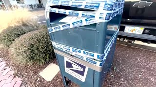 USPS collection bins taped across Hampton Roads [upl. by Mcgannon]