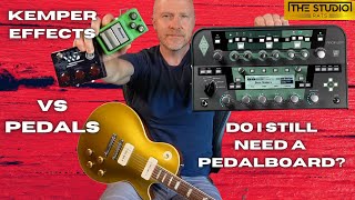 Kemper Effects VS Real Pedals  Do I Still Need A Pedalboard [upl. by Barclay]