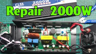 How to Repair 2000W Sine Inverter [upl. by Siramay]