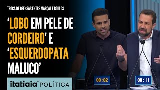 DEBATE EM SP BOULOS E MARÇAL TROCAM OFENSAS E CLIMA ESQUENTA [upl. by Einaeg]