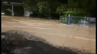 Alluvione Emilia Romagna torrente Zena esondato a Botteghino di Zocca [upl. by Cyrus]