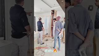 Site Visit 🔥🔥sitework homeinteriors bedroomdesign interiors furniture ytshortsvideohomedecor [upl. by Lane]