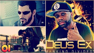 Deus Ex Mankind Divided Walkthrough Gameplay Part 1  Dubai Was Lit [upl. by Albarran396]