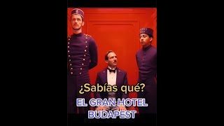 ¿Sabías qué En EL GRAN HOTEL BUDAPEST… [upl. by Eram]