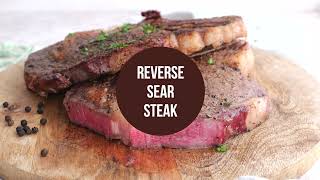 Reverse Sear Steak [upl. by Stroup]