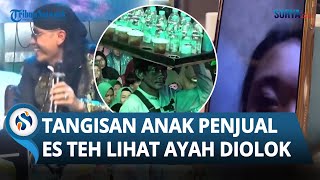 TANGISAN Anak Penjual Es Teh PECAH saat Lihat Ayahnya Diolokolok Gus Miftah hingga Mata Bengkak [upl. by Ezirtaeb]