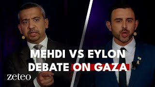 ‘You’re a Sociopath’ Mehdi Hasan vs Eylon Levy on Gaza FULL DEBATE [upl. by Esilana]