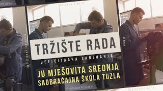 Tržište rada Deficitarna zanimanja  JU MS Saobraćajna škola  16022018 [upl. by Manvel]