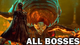 Devil May Cry DmC  All Bosses With Cutscenes HD 1080p60 PC [upl. by Bandeen]