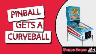 ValleyDynamo All Star Baseball Pinball Demo  Game Room Guys [upl. by Donalt]