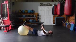 Posterior Chain Strengthening Using the Stability Ball [upl. by Shreeves]