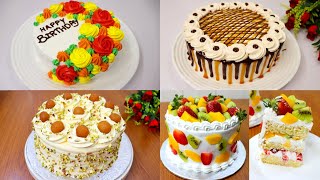 4 Amazing Birthday Cakes Recipes  Best Birthday Cakes Recipes  Chocolate Cake  Pineapple Cake [upl. by Service509]