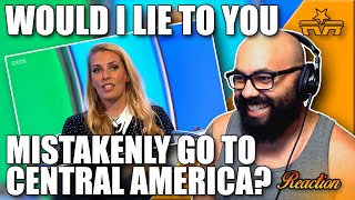 Did Sara Pascoe mistakenly go to Central America on Holiday  Would I Lie To You REACTION [upl. by Atul268]