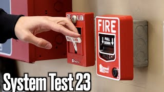 ADT Unimode 10UD Fire Alarm System Test 23  SpectrAlert Loudness [upl. by Galatia]