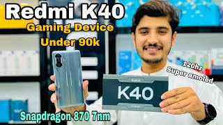 Xiaomi Redmi K40 Unboxing Gaming device Under 90k [upl. by Evannia707]