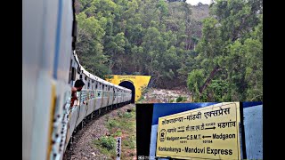 JOURNEY  10111 KONKANKANYA EXPRESS  MUMBAI TO MADGAON JN ICF  Full Journey Compilation [upl. by Adlei]