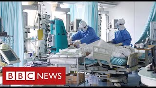 Covid frontline intensive care units under huge pressure at peak of second wave  BBC News [upl. by Kellina142]