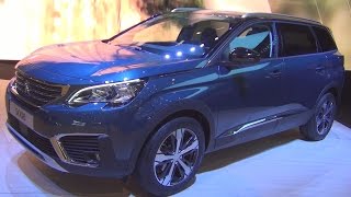 Peugeot 5008 PureTech 2017 Exterior and Interior in 3D [upl. by Eveline448]