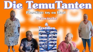 TemuTanten Haul PlusSize try on ✅ Haushalt ✅ Hobby ✅ [upl. by Cattan]