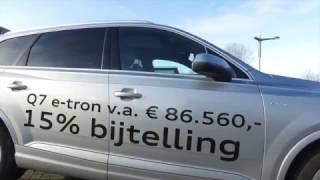 De Audi Q7 etron van Wealer [upl. by Nednil502]