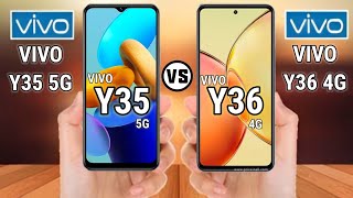 Vivo Y35 5G Vs Vivo Y36  Trakontech [upl. by Cran]