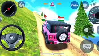 Dollar Song Modified 😈 Mahindra Thar  Indian Car Simulator 3D  Car Game 3D [upl. by Amlus]