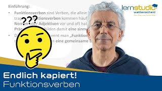 Funktionsverben  Endlich kapiert [upl. by Guild]