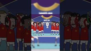 Cristiano Ronaldo Life Story 😢🤩  Part 5  Animation By FDOR ​⁠​⁠ shorts football animation [upl. by Enalda]