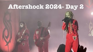 Aftershock festival 2024 Day 2  Poppy DRUGS Dropkick murphys Evanescence Slipknot [upl. by Trinette]