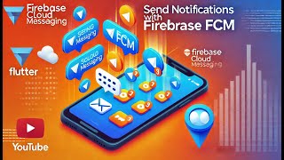 Send Notifications Between Devices  Firebase Cloud Messaging in Flutter FCM Tutorial http v1 api [upl. by Nylessej]