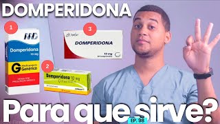 DOMPERIDONA PARA QUE SIRVE  3 COSAS [upl. by Tobi]