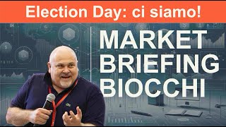 Market Briefing 05112024 • ELECTION DAY CI SIAMO [upl. by Namwob]