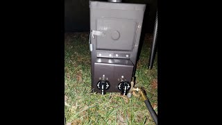 NuWay Stove Model 4000 Initial Use Review [upl. by Kermie]