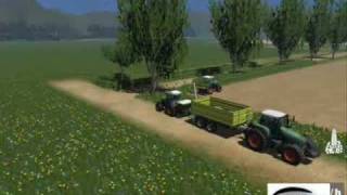 Landwirtschafts Simulator 2009  Fendt Farm [upl. by Aidnis231]