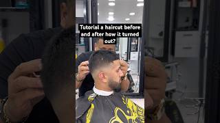 Tutorial a haircut before and after how it turned out hairtutorial hairlife hairdesign reels [upl. by Nohsram]