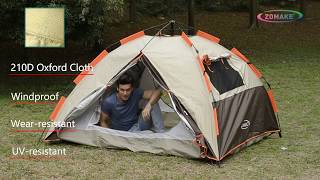 ZOMAKE Waterproof Camping Tent for 24 Person [upl. by Leval]