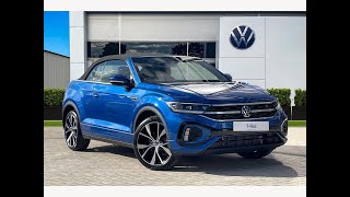 Brand New Volkswagen TRoc Cabriolet RLine 15 TSI 150PS  Oldham Volkswagen [upl. by Boorman]