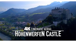 WERFEN CASTLE 4K Drone 🇦🇹 AUSTRIA OSTERREICH [upl. by Skees]