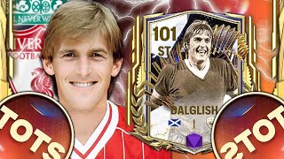 IS HE THE BEST ST TEAM OF THE SEASON ICON PLAYER KENNY DALGLISH 101 OVR REVIEW  FC MOBILE 24 [upl. by Nehgaem741]