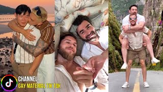 GAY COUPLE TIKTOKS COMPILATION 113  Gay Couple Cute 🥰✨ [upl. by Chita979]