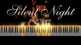 Silent Night  Piano Tutorial by William Freeman [upl. by Sito]