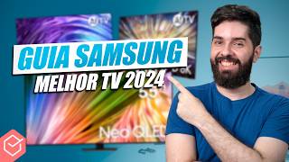 Qual a melhor TV SAMSUNG CUSTO BENEFÍCIO  Guia ATUALIZADO de TODOS os MODELOS [upl. by Bourque]