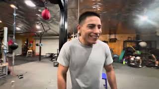 CHOP CHOP SHARES WHAT ITS LIKE TO SPARR BAM ONE OF THE BEST P4P CHAMP  ESNEWS BOXING [upl. by Anih]