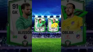 🇧🇷 Alisson vs Oblak 🇸🇰 eafc fifa fifamobile eafcmobile fcmobile shorts [upl. by Aiset]