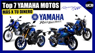 Top 7 YAMAHA MOTOS 2024 COSTOBENEFICIO 🇯🇵 🇲🇽 [upl. by Hebel]